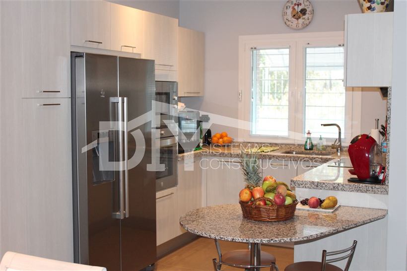 Cocina de una casa DIY