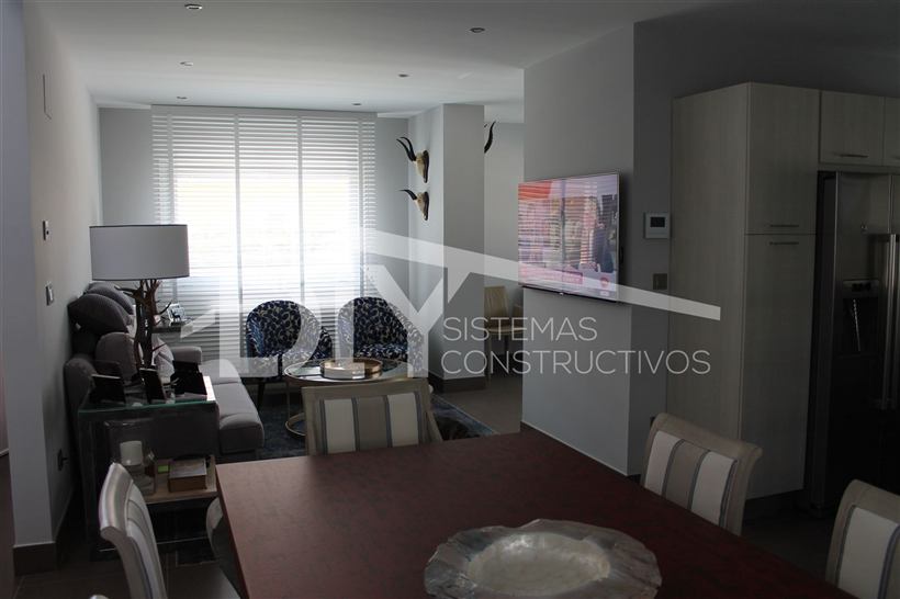 Salón de una casa DIY