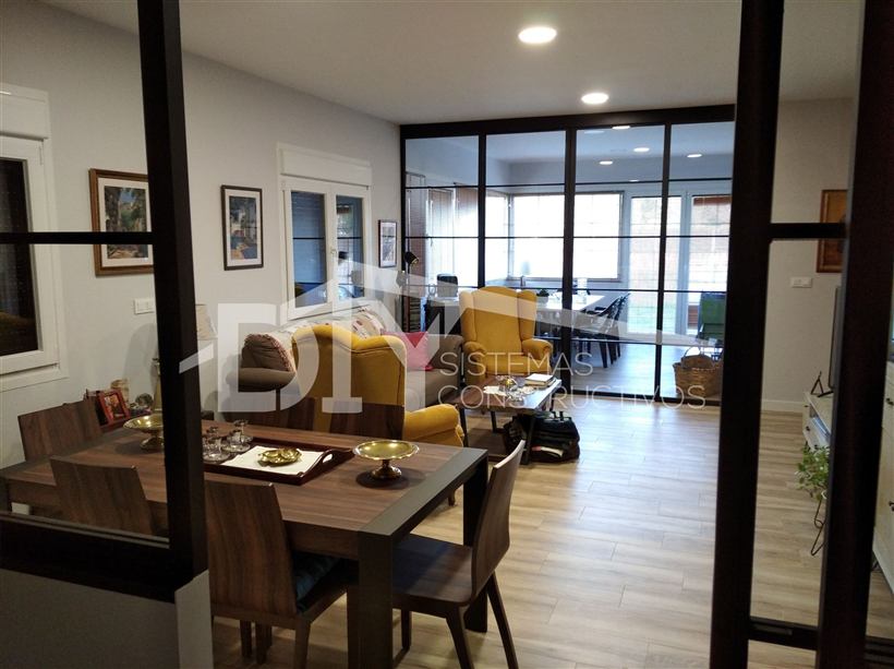 Salón de una casa DIY