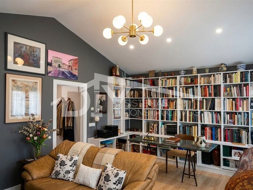 Salón de una casa DIY