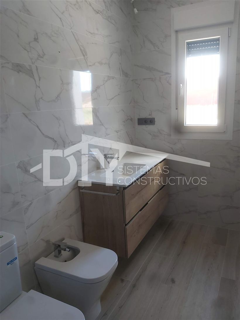 Baño de una casa DIY