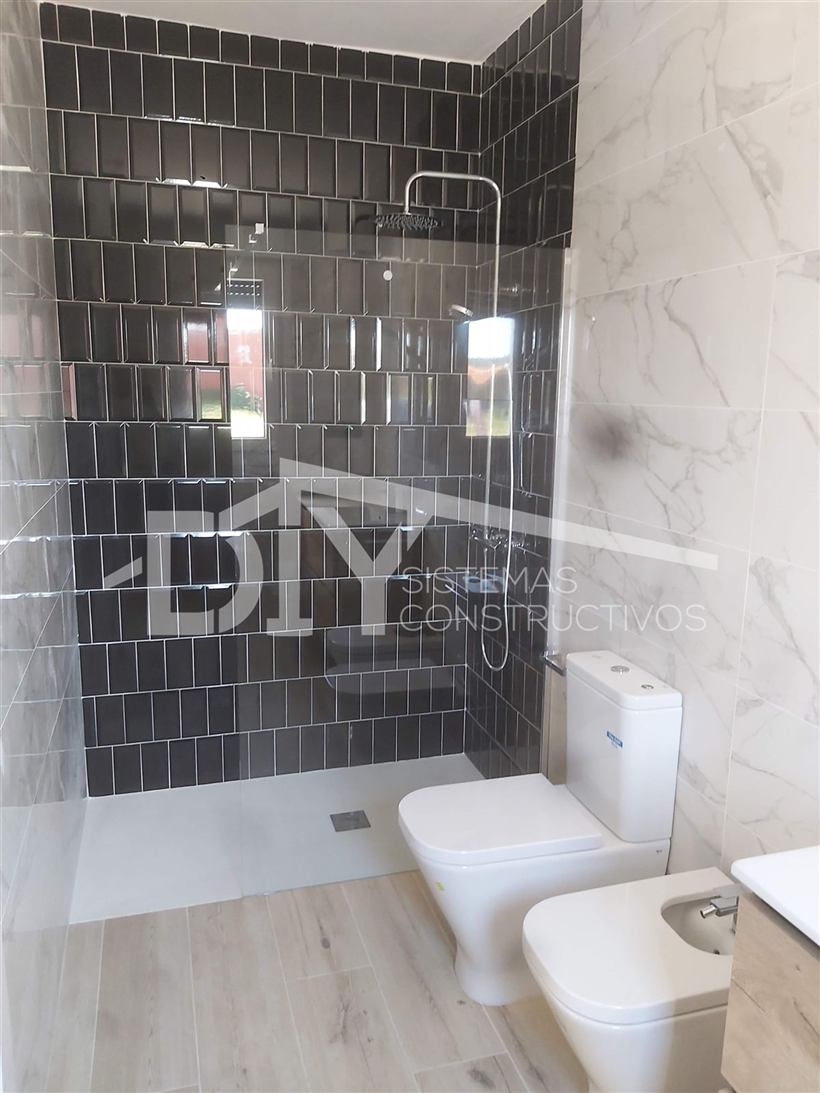 Baño de una casa DIY