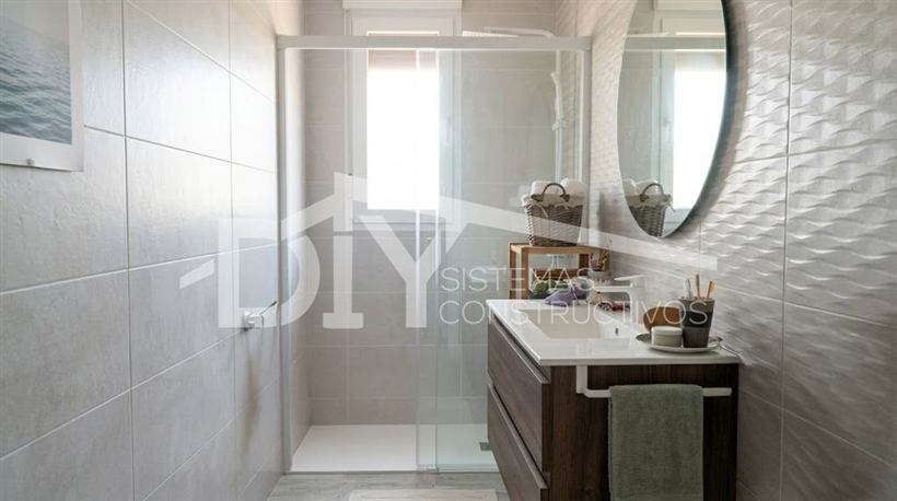Baño de una casa DIY