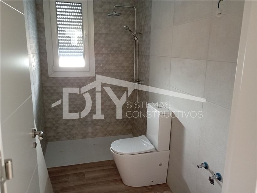 Baño de una casa DIY
