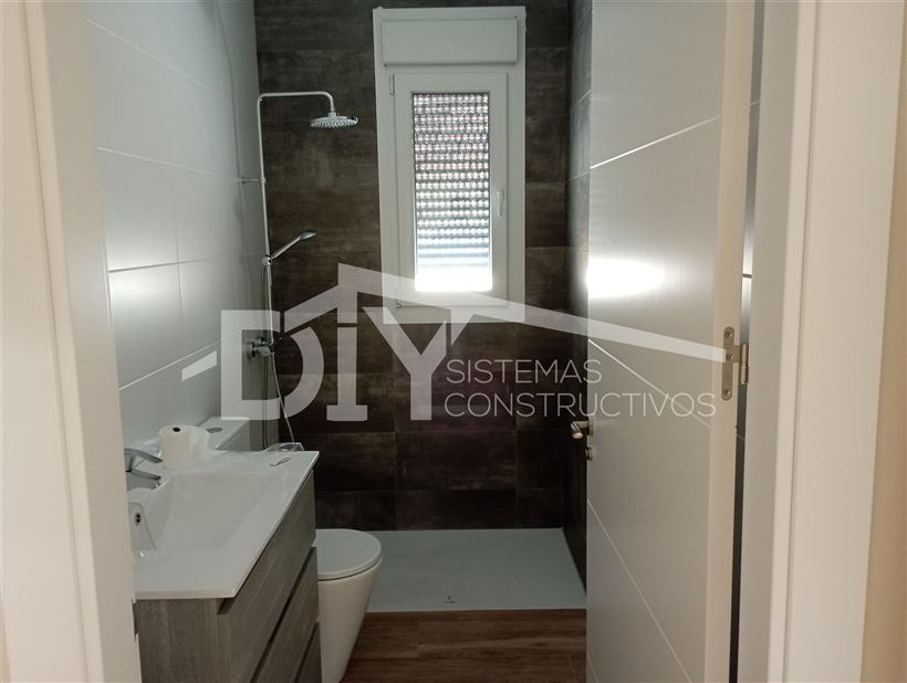 Baño de una casa DIY
